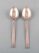 Evald Nielsen no. 29. 2 dinner spoons in 830 silver. 1930s.
