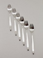 Cohr Mimosa sterling silver lunch fork. 