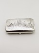 Silver case 
decorated with 
niello work, 
guardejn ant. 
Vasily 
Aleksandrovich 
Petrov Moscow 
1884 ...