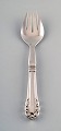 Georg Jensen "Lily of the Valley" serving fork in full silver. 1933-1944.
