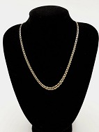 Goldsmith Jens Asby Copenhagen 14 carat gold bismarck necklace<BR>
solgt
