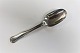 Georg Jensen. 
Sterling (925). 
Old danish. 
Dessert spoon. 
Length 17.2 cm.