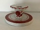 Royal 
Copenhagen, 
Aluminia 
faience, Red 
Trankebar, 
Candlestick # 
13/1796, 12cm 
in diameter 
*Nice ...