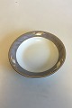 Royal Copenhagen Grey Magnolia Deep plate No 605