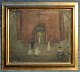 Jensen, Ellen 
Margrethe (1902 
-?) Denmark .: 
Confirmation. 
Oil on canvas. 
Signed. 46 x 53 
...