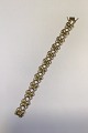 Georg Jensen 
14K Gold 
Bracelet No 346 
 L 21 cm/8.26" 
Weight 22.8 
gr/0.80 oz