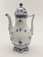 Royal Copenhagen blue fluted full lace coffee jug 1/1202