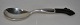 Serving spoon 
in silver, 
1930, hammered 
silver, Cohr, 
Fredericia, 
Denmark. With 
ebony wood ...