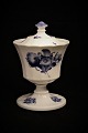 Marble jar with 
lid on foot in 
Blue Flower 
(Angular) from 
Royal 
Copenhagen. The 
jar has a small 
...