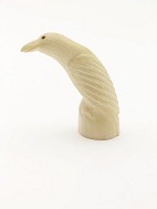 Greenland bird carved in tooth sold