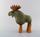 Lisa Larson Gustavsberg moose in ceramics.
