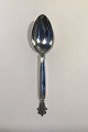 Georg Jensen 
Sterling Silver 
Acanthus Dinner 
Spoon No 011 L 
18.8 cm/7.40"