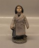 Royal 
Copenhagen Rare 
Green art 
nouveau Version 
3556 RC Boy in 
raincoat 18 cm 
With Umbrela 
and ...