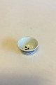 Royal 
Copenhagen Blue 
Tranquebar Salt 
Dish No. 1095. 
Measures 5.7 cm 
/ 2 1/4 in.