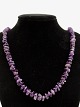 Necklace with 
amethysts L. 53 
cm. No. 356769