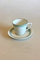 Royal 
Copenhagen 
Dybbol Coffee 
Cup and Saucer. 
Measures Cup: 
6.8 cm / 2 
43/64 in. x 7.5 
cm / 2 ...