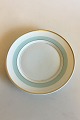 Royal 
Copenhagen 
Dybbol Dinner 
Plate No 9586. 
Measures 25 cm 
/ 9 27/32 in. 
Minor worn gold