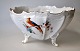 Porcelain bowl 
with 
decorations of 
peacocks in 
transfer 
technique, 20th 
century 
Germany. White 
...