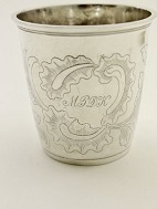 Hans Budtz Sommerfeldt Aalborg 1725 - 1800 baroque silver cup sold