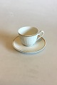 Royal 
Copenhagen 
Tunna Coffee 
Cup and Saucer 
No 1277/9956. 
Measures Cup: 
6.5 cm / 2 9/16 
in. x ...