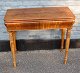 Danish mahogany 
card table, 
1860-1880. With 
turned legs. H: 
75 cm. B .: 85 
cm. D .: 44 cm. 
With ...