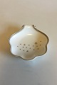 Bing & Grondahl Milky Way Mussel shaped cake dish No 42