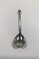 W. & S. 
Sørensen 
Sterling Silver 
Krone/Crown Jam 
Spoon L 11 
cm/4.33"
