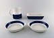Hertha Bengtsson (1917-1993) for Rörstrand. Set of 4 parts "Koka" service in 
glazed stoneware. Jug, dish and two bowls.
