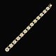 A. Michelsen. 
Gilded Sterling 
Silver 11mm 
Marguerit / 
Daisy Bracelet 
with White 
Enamel
Crafted ...