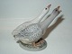 Dahl Jensen 
Figurine, Two 
Geese.
Decoration 
number 1363.
Factory first 
Length 12 ...