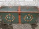 Painted pine chest from 1813.
*950kr
