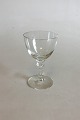 Holmegaard 
Kronborg 
without 
decoration Red 
Wine Glass. 
Desined by 
Jacob Bang. 
Measures 14 cm 
/ 5 ...