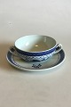 Royal 
Copenhagen Blue 
Tranquebar 
Bouillon Cup 
and Saucer No 
1633. Measures 
Cup: 5.5 cm / 2 
11/64 ...