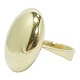 Ole Lynggaard gold jewellery. Ole Lynggaard; Big ring made of 14k gold. App. 2,1 cm x 2,6 cm. ...