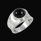 Georg Jensen. 
Sterling Silver 
Ring #124 with 
Black Onyx.
Design by Poul 
Hansen. Crafted 
in ...