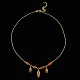 TSD - Denmark. 
14k Gold 
Necklace with 
Amber
Designed and 
crafted by 
Støvring Design 
- Denmark ...