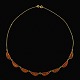 TSD - Denmark. 
14k Gold 
Necklace with 
Amber
Designed and 
crafted by 
Støvring Design 
- Denmark ...