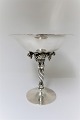Georg Jensen. 
Sterling (925). 
Grape bowl on 
foot. Design 
263B. Height 19 
cm. Diameter 18 
cm.