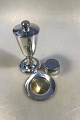 C.C. Hermann 
Tranportable 
Sterling Silver 
Altar Set 
comprising 
chalice, 
container, 
hostie box ...