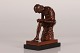 Bronze figure
Sitting young 
man Spinario
Thorn extrator 
made of bronze 
with patina
and base ...