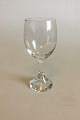Holmegaard 
Imperial Red 
Wine Glass. 
Measures 16 cm 
/ 6 19/64 in.