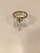 Solitaire Ring.
White sapphire 
0.5 ct.
Gold 8k 333
Master stamp: 
HHN (Hans 
Henrik Nygaard 
- ...