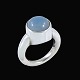 Hans Hansen. 
Sterling Silver 
Ring with 
Chalcedony.
Design and 
crafted by Hans 
Hansen ...