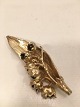 Flora Danica 
Broche ..
Silver 925 s 
which is 
plated.
6.3 x 2 cm.
appears in 
good condition 
...