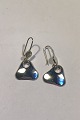 Georg Jensen 
Sterling Silver 
Earrings No 463 
B Design 
Regitze 
Overgaard L 4 
cm/1.57"  
Weight 10 ...