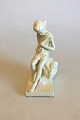 P. Ipsens Enke Figurine with White Glaze No 109