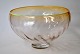 Lynggaard, Finn 
(1930 -2011) 
Denmark: Glass 
bowl. Unique. 
Clear and 
yellowish 
glass. Signed 
92. ...