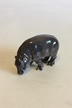 Lyngby Ceramics 
Figurine of 
baby 
Hippopotamus No 
84. Measures 10 
cm / 3 15/16 
in.