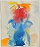 Jakobsen, 
Jørgen (1928 - 
2017) Denmark: 
A flower. 
Watercolor on 
paper. Signed 
88. 33 x27 ...