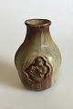 Bode Willumsen 
Vase with brown 
and green glaze 
and relief with 
the little 
Mermaid No 509. 
...